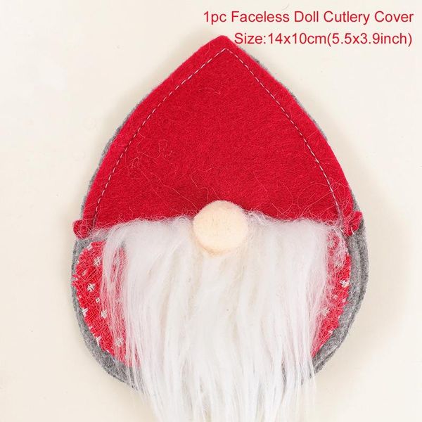 

cristmas кухонный нож и вилка рукава с рождеством украшения для дома столик 2020 noel navidad xmas подарок с новым годом 2021 bbywff