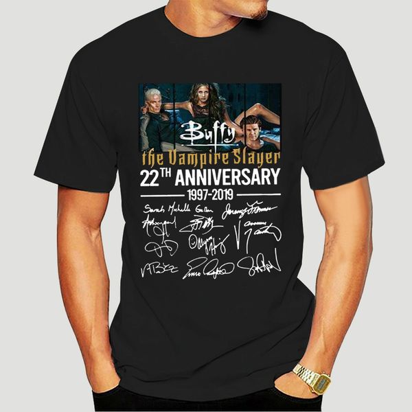 

buffy the vampire slayer 22th anniversary в ролях signature black s 3xl тенниска мужской сыпучие fit tee shirt 0134d спорта толстовка с капю