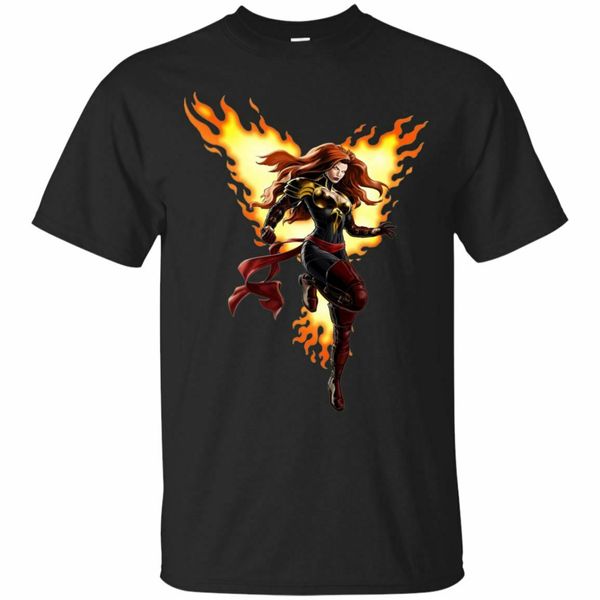 

jean grey phoenix t-shirt funny men's shirt short sleeve xmen movie s-3xl sport hooded sweatshirt hoodie