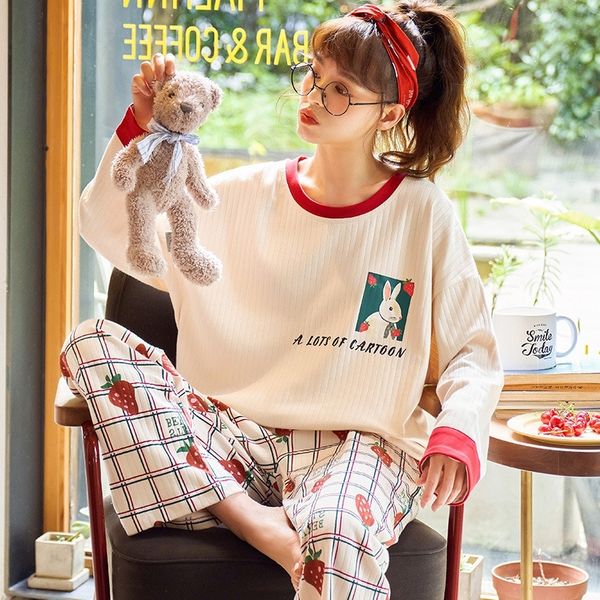 

gecc xifenni pajamas sleepwear silk silk printed faux male female fashion 2507 striped satin flower long-sleeved couple pyjama sets red, Black;red
