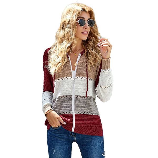 

womens crop jumper color stripe women's hoodies sweatshirt for women