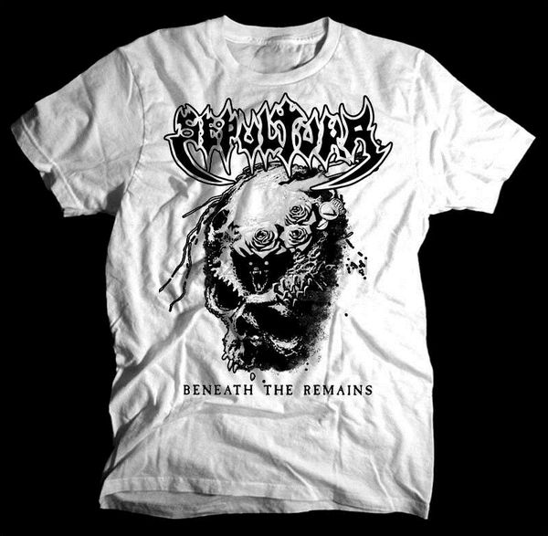 

sepultura beneath the remains white t shirt cotton 2020 tee sport hooded sweatshirt hoodie