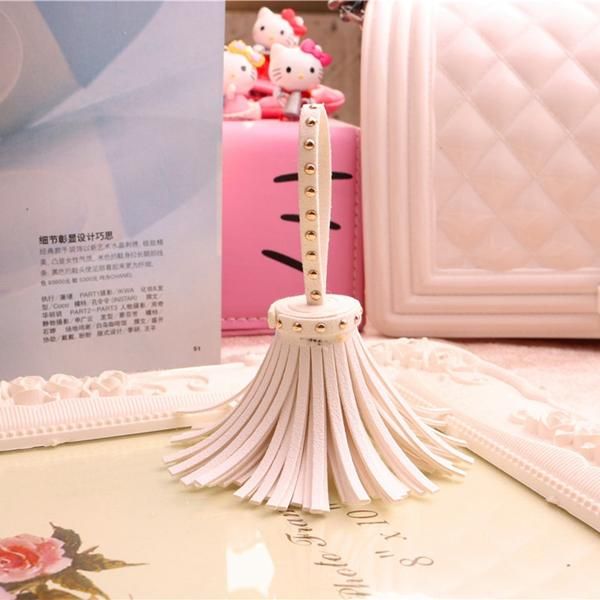 

5pcs imitation suede rivets tassels jewelry curtain garments decorative accessories key hand catenary pendant craft tassels diy h jlluzm