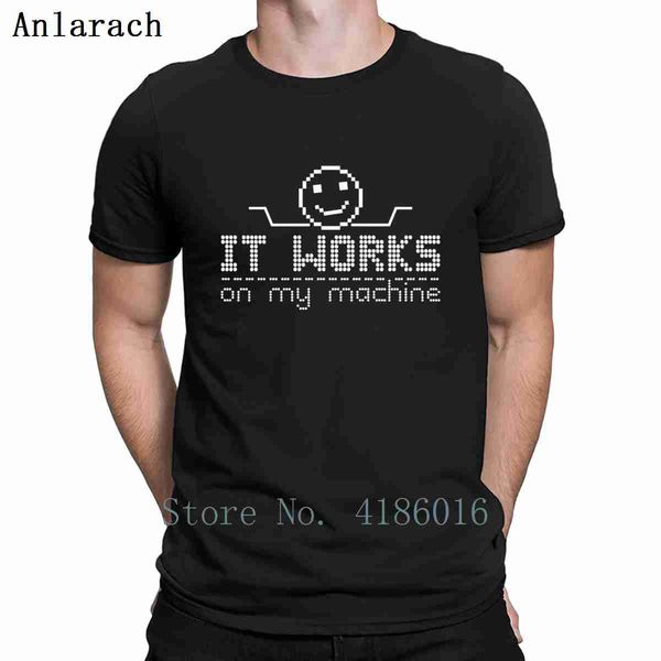 

it works on my machine programmer coding nerd fitness short sleeve printed vintage spring casual sport hooded sweatshirt hoodie t shirt