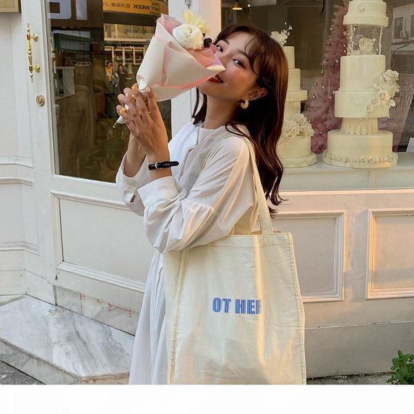 

youda korean casual handbags fashion canvas women bag summer simple womens shoulder bags student literary tote ladies handbag