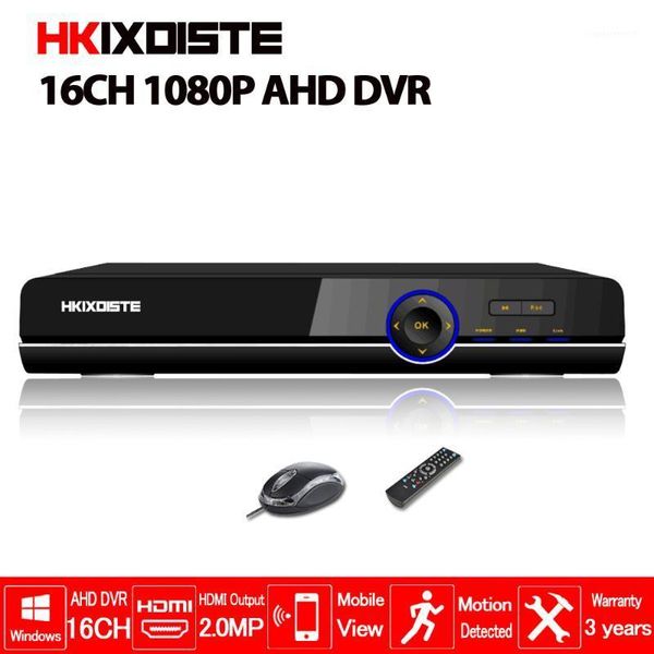 

kits 16ch 5 in1 ahd dvr support cvbs tvi analog ip cameras hd p2p cloud h.264 vga video recorder rs485 audio 4ch alarm input1, Black;white