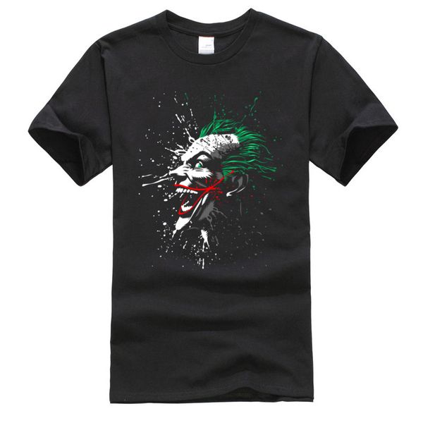 

the joker suicide squad clown 100% cotton men's unique shirts prevalent autumn winter clothing shirt hoodie designers t shirts sweatshi