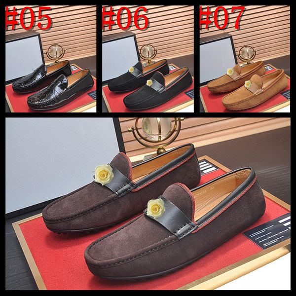 

new fashion casual shoe loafers quality leather men's shoes luxury men flats moccasins shoes comfortable driving shoes big size 38-46, Black