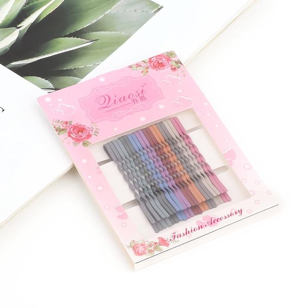 

клип 20шт спираль шпилька цвет заколки для девочек женщин волоса pin барреттого металл парикмахерских аксессуары hairgrips 5.5cm sqcyyj, Black;brown