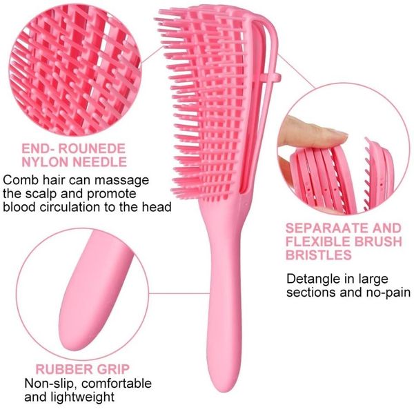 

a-hair combing and unwinding, massage comb, curling comb, epilator
