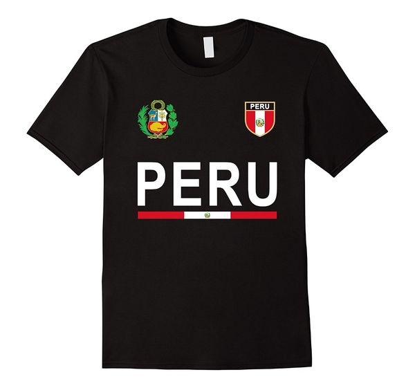 

sport 2019 summer fashion peru cheer jersey footballer peruvian t-shirt t shirt