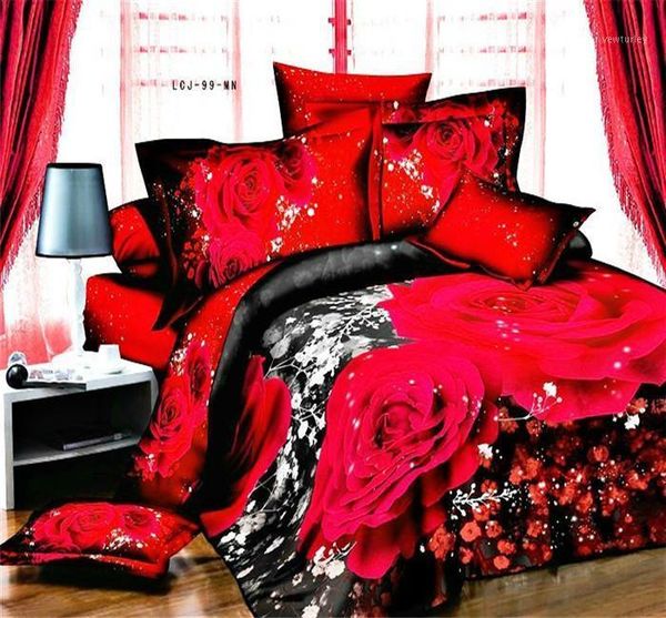 

bedding sets uihome beautiful petals duvet cover modern twin /  3d set bed sheet covers luxury1