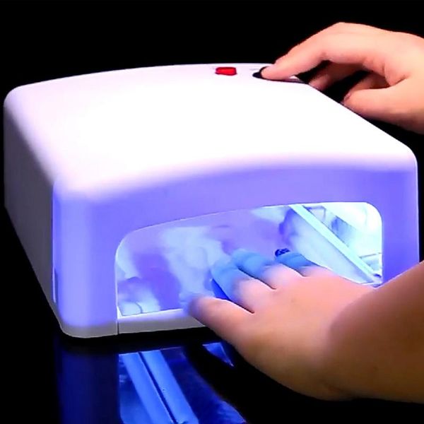 

nail dryers manicure machine tools potherapy lamp dryer 36w uv baking can be fixed gel polish curing