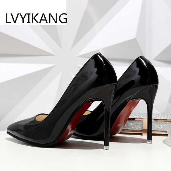 

2020 new women wedding high heel shoes dress platform pumps ladies high heels woman party shoe pump shoes chaussure, Black