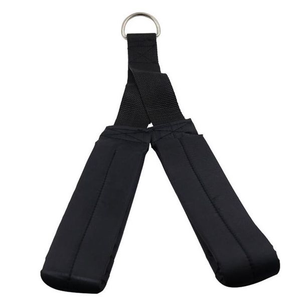 

fitness diy pulldown strap attachment cable machine pulldown heavy duty coated rope training home gym workout equipment