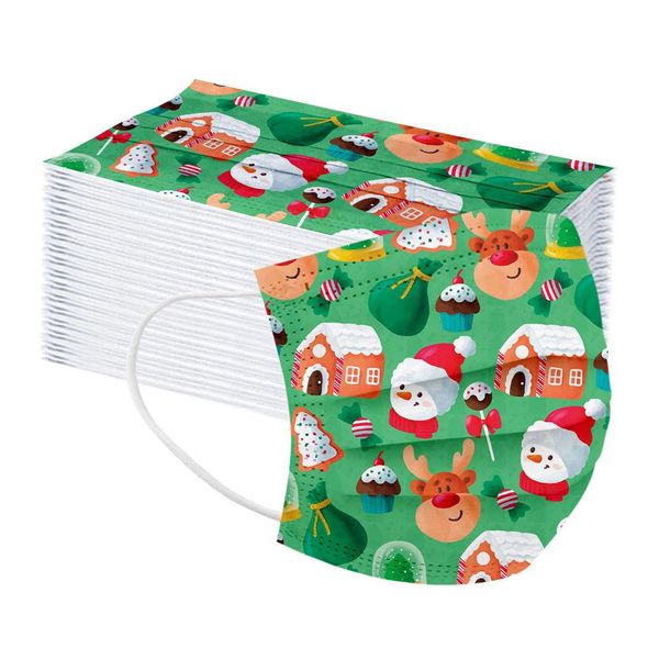 

рождество 10/50 / 100pc mscara быстрая доставка masque оголовье маски для взрослых одноразовые маски industrial 3 layer mask серьга bbyixd p