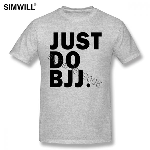 

just do bjj t-shirt for men pure tee shirt short sleeves round collar t shirts breathable tshirt slim fit sport hooded sweatshirt hoodie