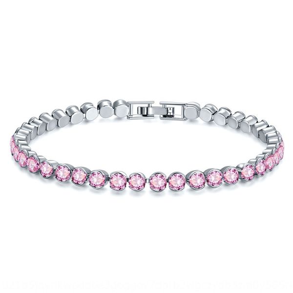 

fashion accessories multi color round diamond female zircon anti allergy fashion accessories multi color round braceletdiamond bracelet fema, Golden;silver