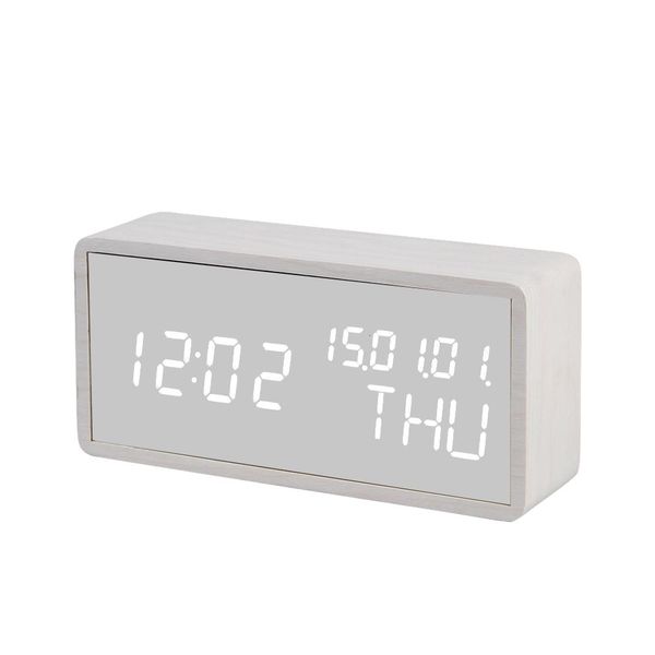 

calendar deskvoice alarm wooden timer control table sn led big despertador digital clock usb aaa mirror clocks qylsac mywjqq