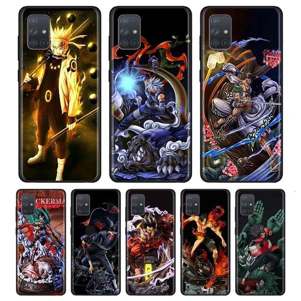 

3animated naruto in the case of a collage, samsung galaxy a51 a50 a70 a71 5g a11 a21s a31 a41 a91 a10 a20 a30 a40 smartphone casecf1