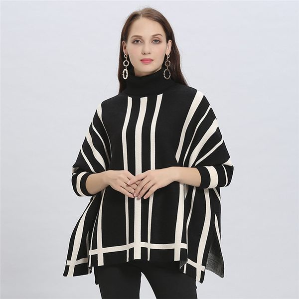 

новая мода стенд воротник покрытый кнопку шерстяные женские накидки ветровка пальто женские пальто женские пиджаки женские накидки, Black