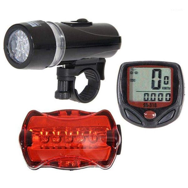 

bike lights elos-bicycle speeeter oeter mountain cycling light rear lamp bicycle accessories combinations,1set1