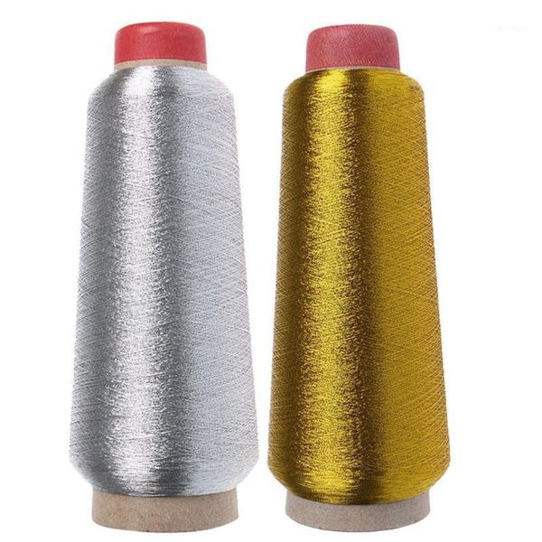 

1pcs 150d polyester cotton sewing thread gold silver color cotton embroidery thread drop shipping1, Black;white