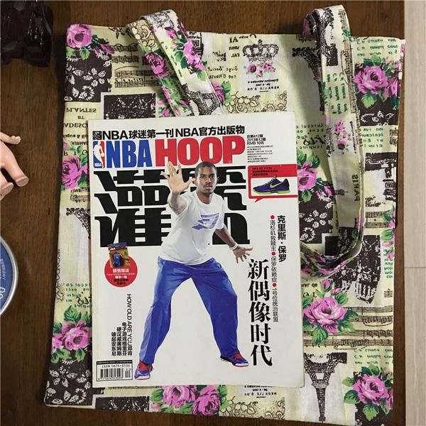 

yile handmade cotton linen eco shopping tote shoulder bag print flower newspaper 17224 7 yile handmade h wmteta