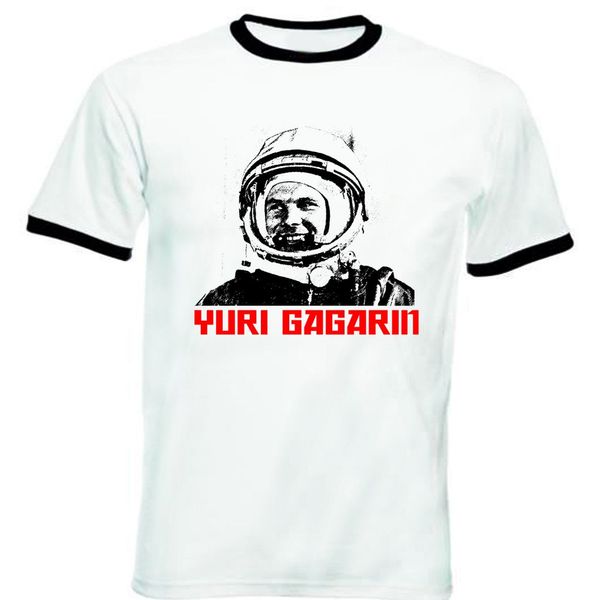 

sport 2019 brand new men clothing fashion men's t shirts yuri gagarin - new black ringer cotton tshirtdesign a shirt