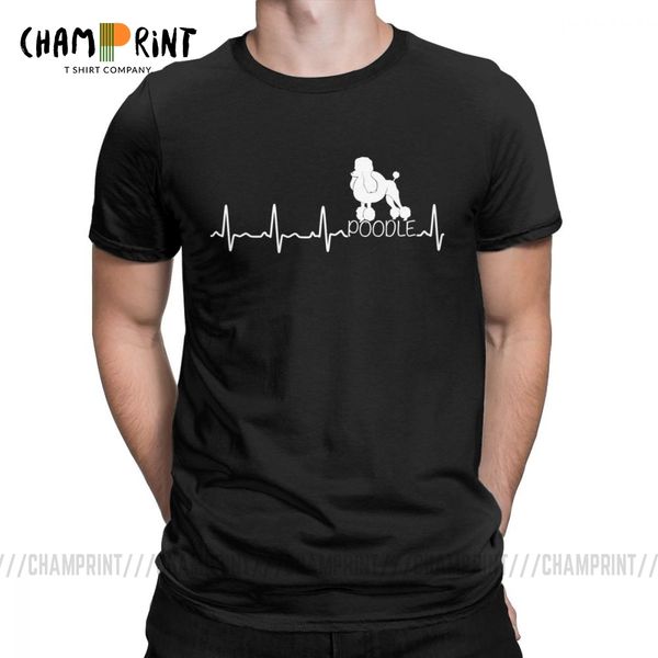 

heartbeat poodle funny for dog lover funny pure short sleeve tees round neck 4x 5x sport hooded sweatshirt hoodie t shirt