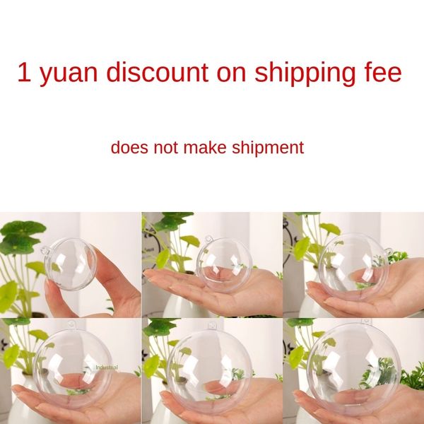 

gbyrt christmas box high price food grade full hollow transparent plastic decoration eternal flower ball christmas ball v8nqd