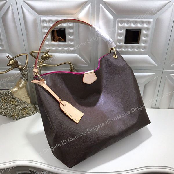 

outlet classic 3a women shippingbag genuine leather fashion women's shoulder bag tote handbag 43703 ing