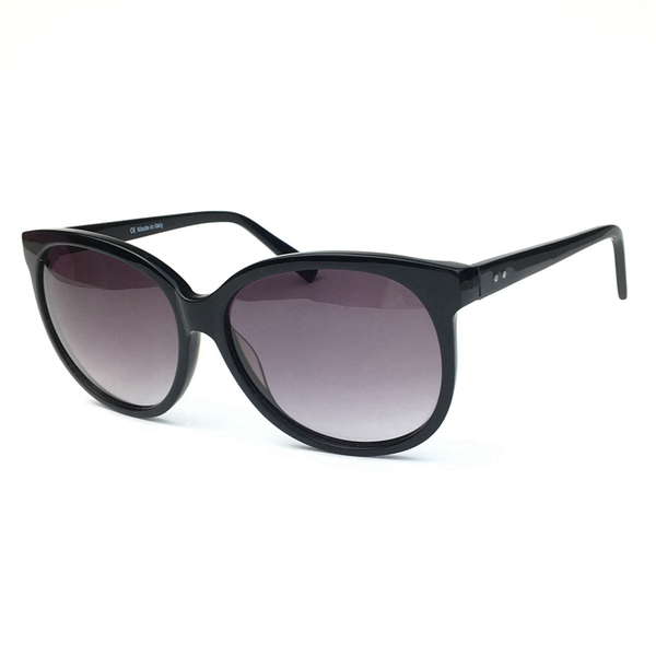

sunglasses cat eye men women's black large frame fashion style glasses anti-uv400, White;black