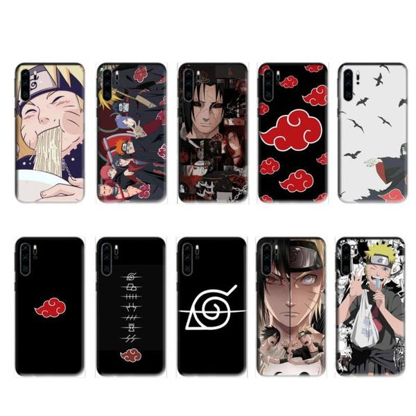 

naruto akatsuki animation case huawei p30 p20 p40 e pro lite p smart y8p y6p y7 2019 cover nova 5t mate 10 20 30 lite