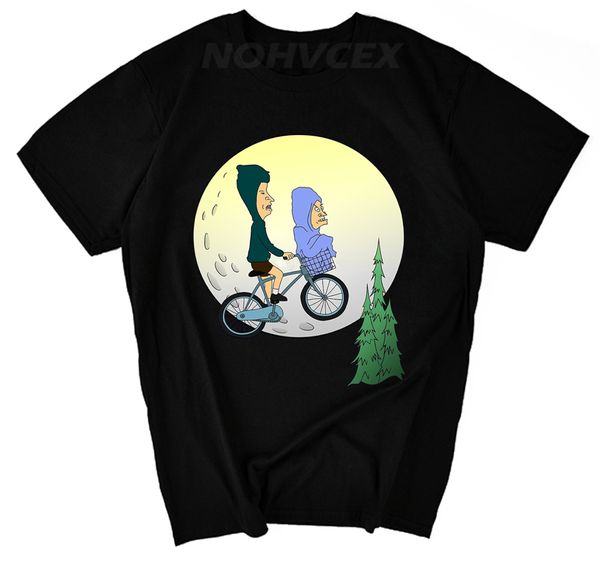 

beavis and butthead tarantino pulp fiction diy men's short sleeve t-shirt cotton round collar sport hooded sweatshirt hoodie