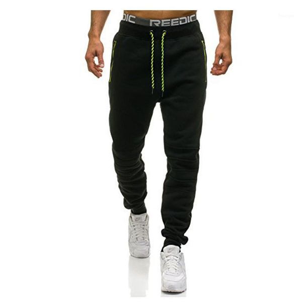 

long pants mid cotton mens joggers cargo men pants sweatpants harem men jogger pantalones hombre skinny trousers1, Black