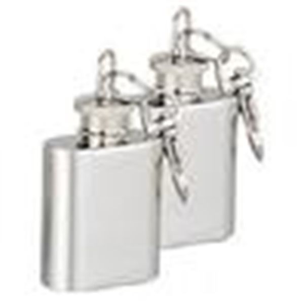 

1 oz stainless steel mini wine pot with key chain