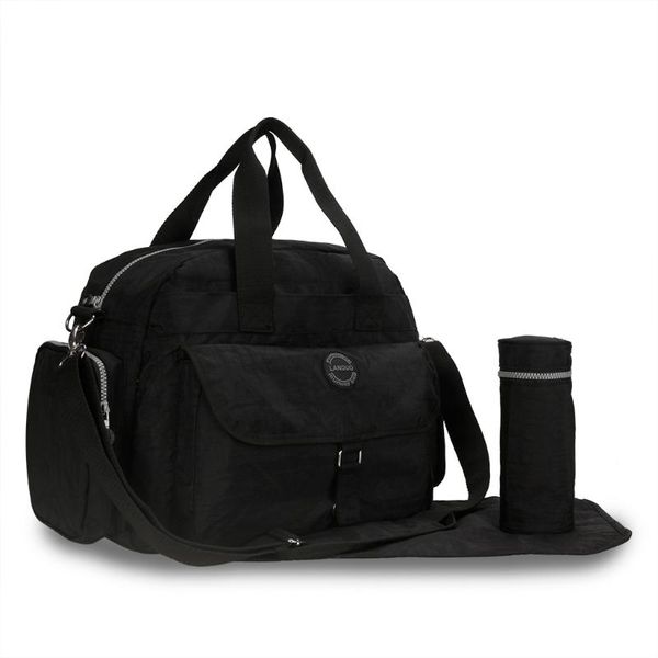 

fashion mummy maternity nappy bag large capacity insulatedbaby bag travel mother sports trip waterproof bags baby change pad