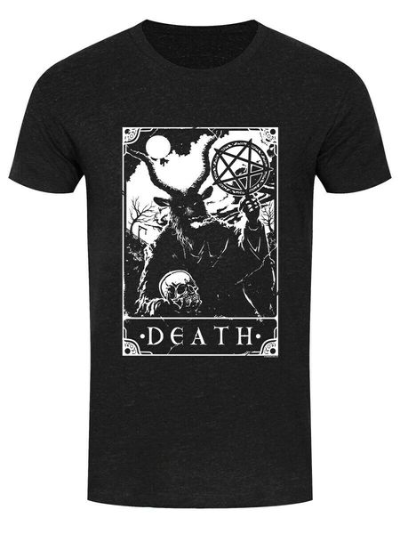 

deadly tarot death heather black men's hoodie designers t shirts sweatshirt