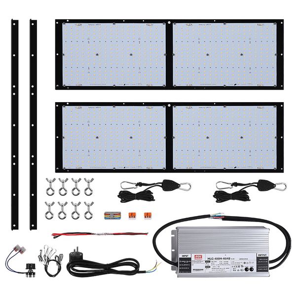 Novo 480W Samsung V3 LED lâmpada LM301H 3000K 3500K com profundo vermelho 660nm UV IR LED Chip DIY LED crescer luz