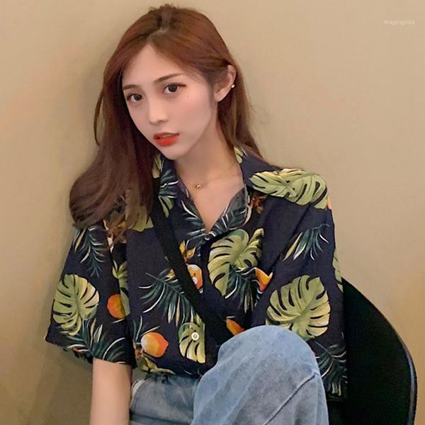 

mazefeng new print stylish shirt women turn down collar casual fashion female blouse gentle style loose lady blusa feminina1, White
