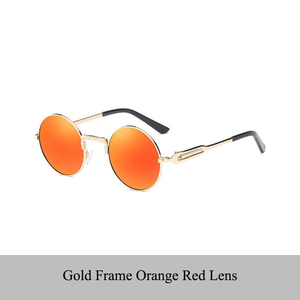 

2021 new luxury steampunk sunglasses women men fashion sun glasses retro round eyewear shades oculos goggles 0926wd sqh0, White;black