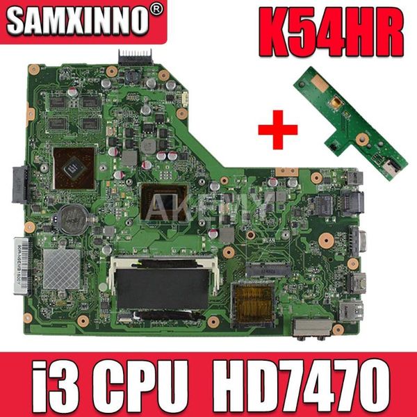 

x54hr motherboard i3 graphic hd7470 rev:3.0 for asus x54h x54hr x54hy k54hr lapmotherboard mainboard