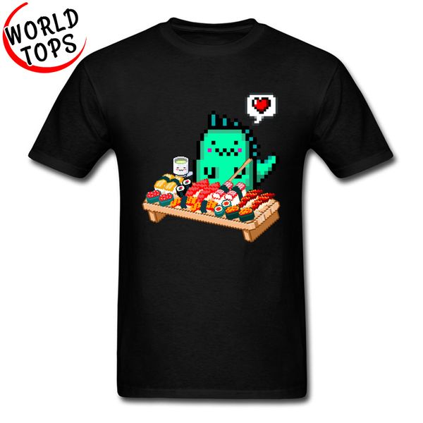 

totoro salmon sushi feast funny youth cartoon print personlized comic novelty cute graphic s boy hooded sweatshirt hoodie men t shirt