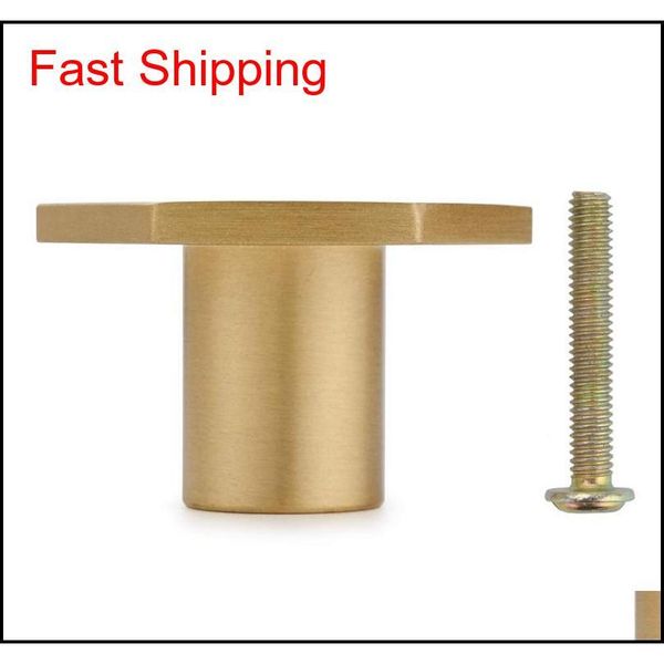 

gold kitchen cabinet knobs solid brass hexagon shape furniture drawer handles pulls single hole dresser knobs c qylwik new_dhbest