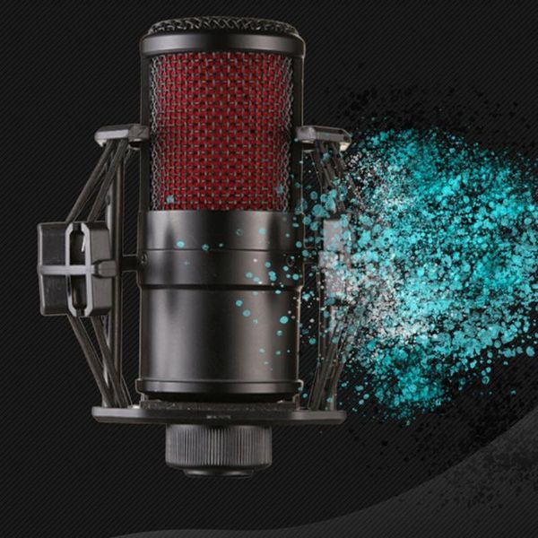 

film condenser microphone computer phone k songbao recording microphone heart-shaped pointing live