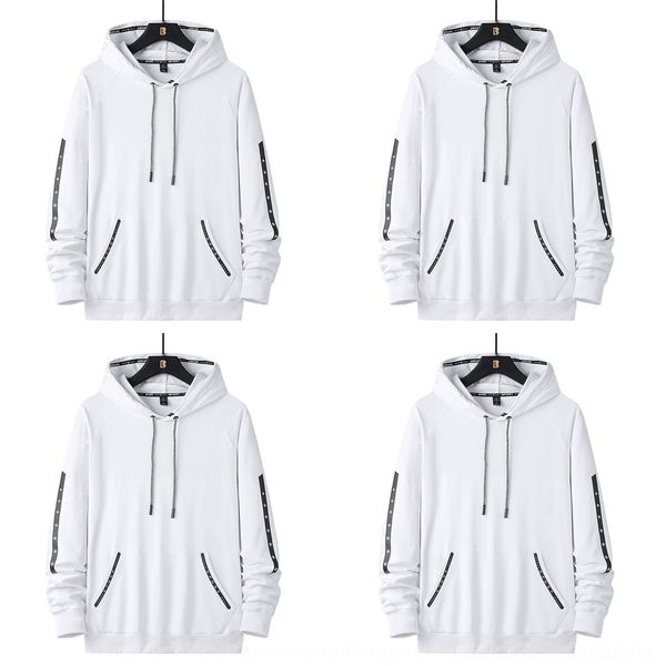 

jilho 9559 sweater and autumn cotton hooded sweater men's fattening spring pullover and loose nbxoi pullover 80-300kg can be worn casua, Black