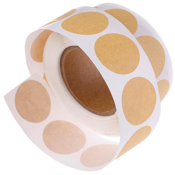 

500pcs/set blank round /dog reward craft stickers diy for package gift wrap
