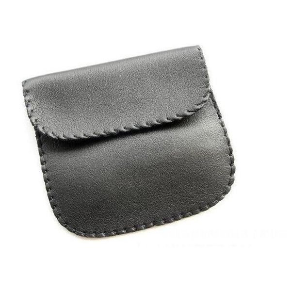 

black earphone wholesale color headphone new usb fashion cable leather pouch carry case bagrkn5