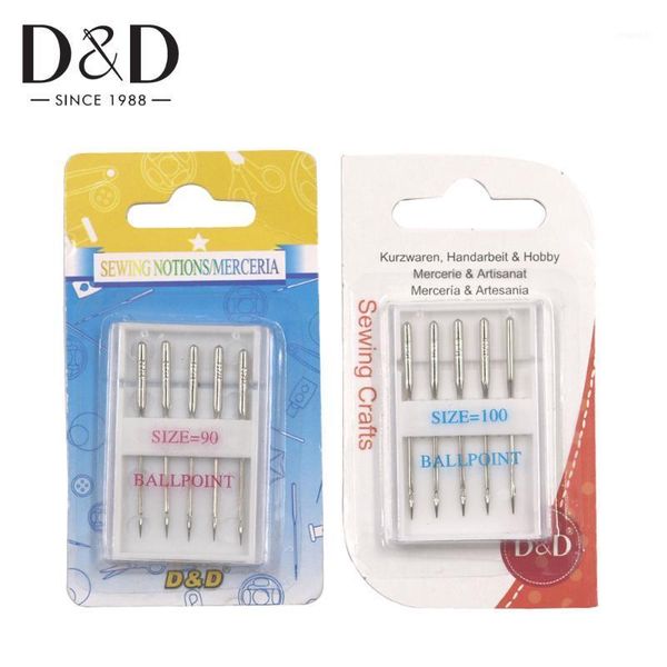 

90/14 100/16 sewing machine needles stainless steel ball point head sewing needles diy tools accessories1, Black